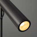 Modern rotatable LED pendant light with 1/2/3 heads for indoor use
