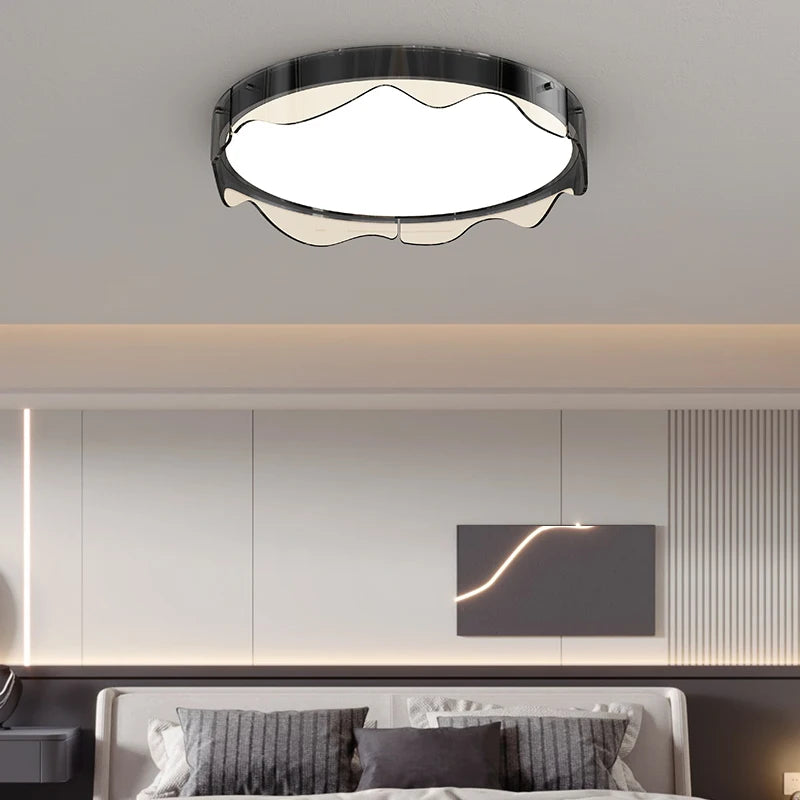 Creative minimalist ceiling light with eye protection nordic ambience - vue 4 sur 10