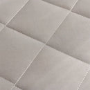 non-slip foldable mattress topper for bunk beds and extra beds