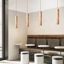 Wabi-sabi stone designer pendant light for a modern atmosphere