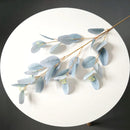 Artificial silk eucalyptus leaf branches for floral decoration