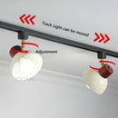Wabi-sabi retro metal and wood pendant light for shop