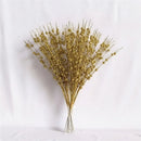 Festive New Year 2024 decoration with sparkling berries and flowers