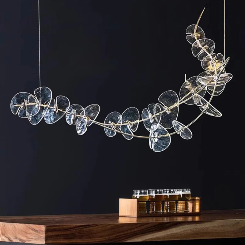 Modern nordic designer chandelier for elegant interior decor