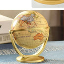 rotating retro globe for learning geography