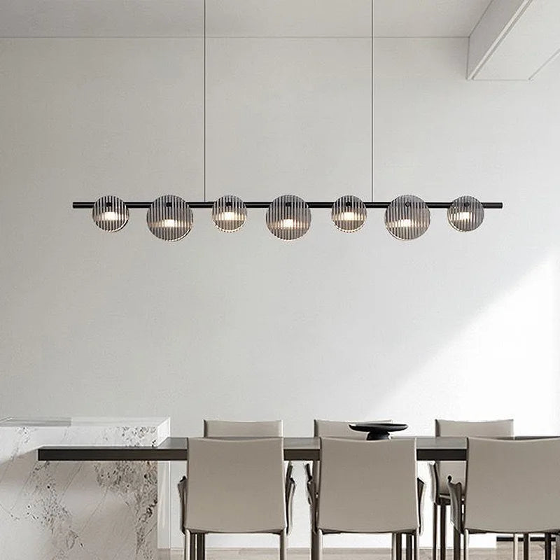 Modern LED chandelier minimalist style for interiors