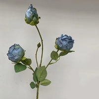 Silk peony bouquet for wedding decoration