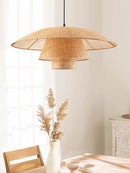 Custom Japanese chandelier for restaurants, bars and zen interior decor