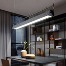 Nordic long designer pendant light for office and commercial spaces