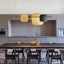 Nordic wood grain pendant light decorative indoor