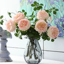 Silk peony flowers for elegant floral decoration