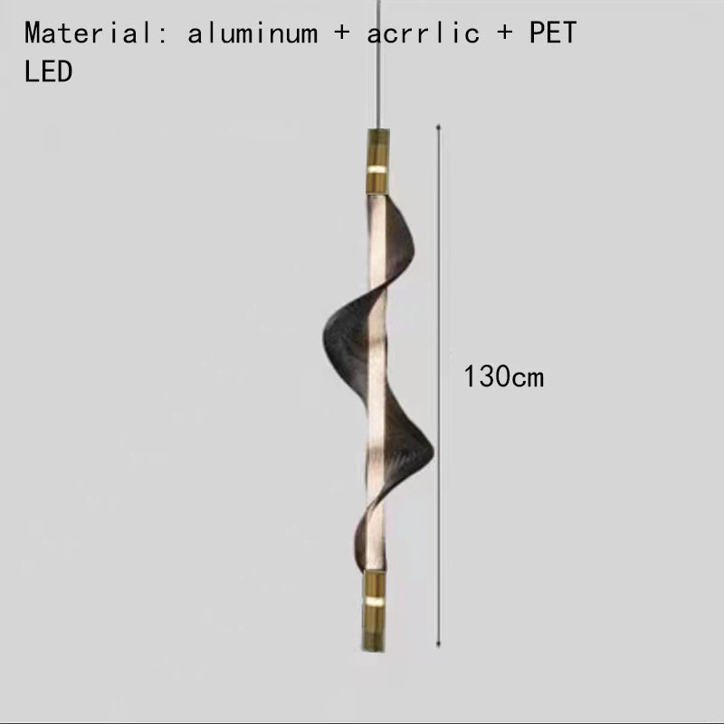 Art deco design chandelier pendant light for kitchen and bar - vue 15 sur 22
