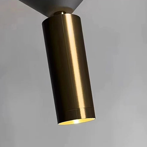 Modern indoor metal pendant light with soft illumination - vue 7 sur 14