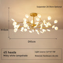 Modern simple chandelier with creative design for interior decor