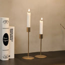 Simple nordic iron candle holder for Christmas and romantic weddings