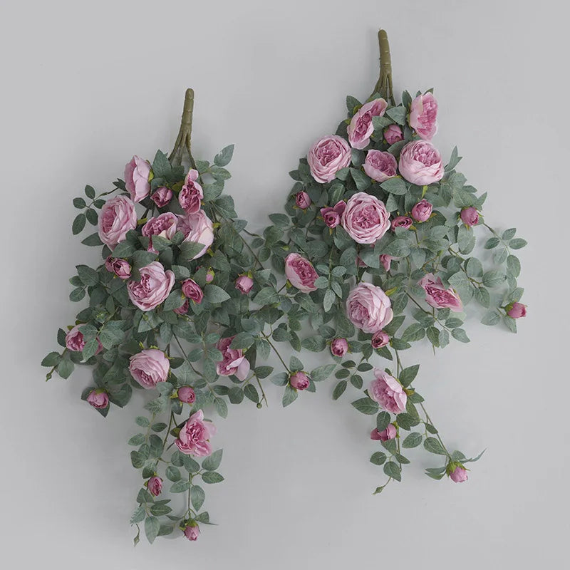 Artificial hanging flowers for outdoor and indoor decoration