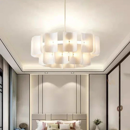 Modern acrylic LED pendant light with nordic style - vue 2 sur 11