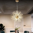 modern crystal pendant light sky star