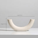 modern ceramic vase for dried flowers interior decoration