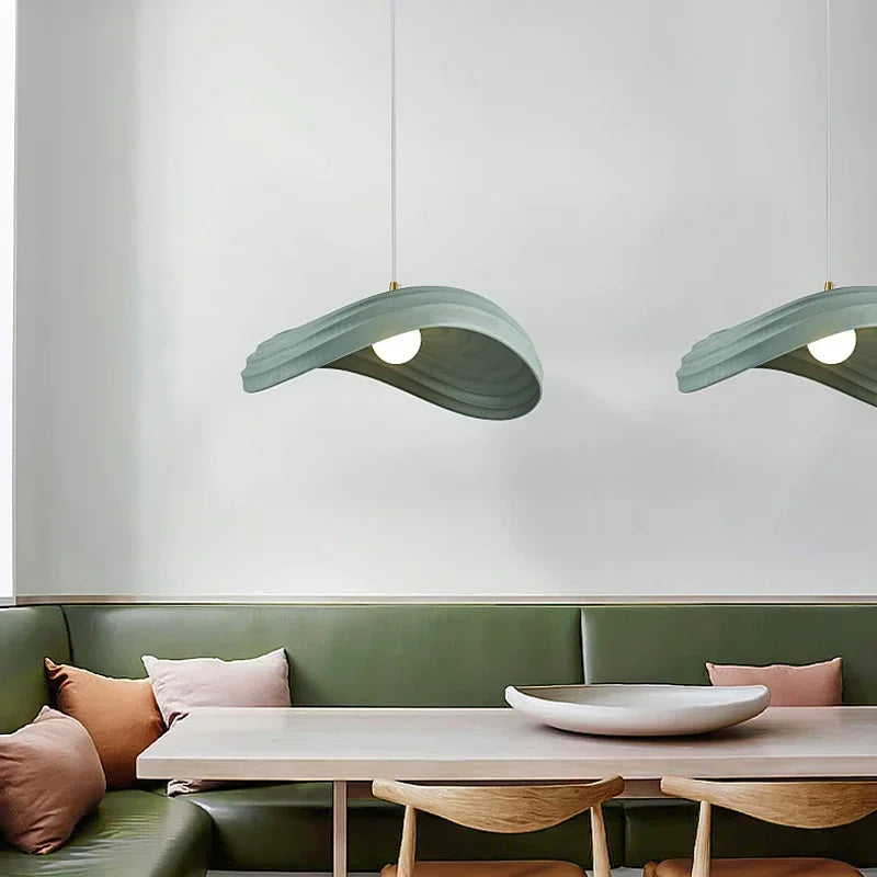 Wabi Sabi chandelier decorative lighting for modern interiors - vue 3 sur 18
