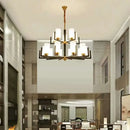 Retro Chinese style luxury LED chandelier pendant light