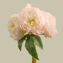 Silk peony bouquet for elegant interior decoration