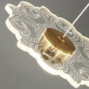Modern LED chandelier for decorative indoor lighting