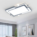 Modern square recessed LED ceiling light simple creative