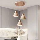 Nordic retro travertine hanging light for indoor decoration