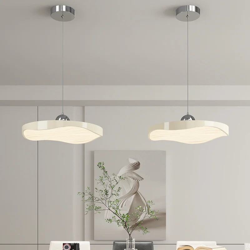 Modern round minimalist eye protection chandelier