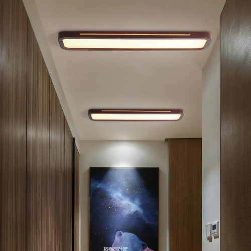 plafonnier led ultra-mince moderne pour entrée et balcon - vue 5 sur 15