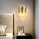 Creative nordic crystal wall light modern decorative indoor design