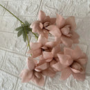 Decorative fabric artificial flowers for weddings and events