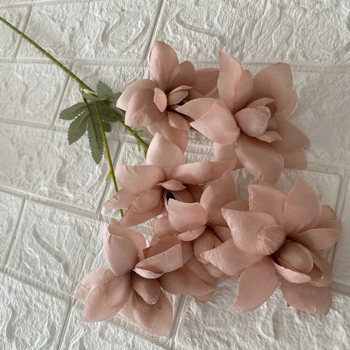 Decorative fabric artificial flowers for weddings and events