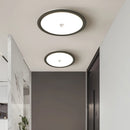 Ultra-slim LED ceiling light with human body sensor