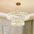 Modern crystal chandelier for elegant indoor lighting