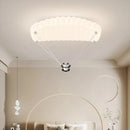 Panda parachute ceiling light for children