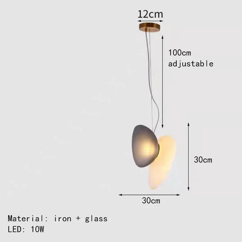 suspension LED design moderne avec fil réglable - vue 26 sur 28