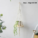 rope and wood wall swing for Nordic decoration
