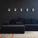 Modern Dutch designer resin wall light with LED illumination