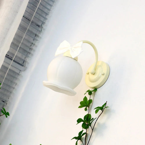 Glass princess wall light for modern children's bedrooms - vue 5 sur 16