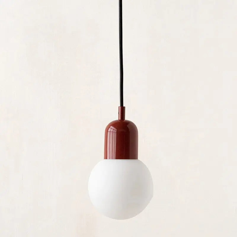 Nordic style glass pendant light for home, restaurant and bar