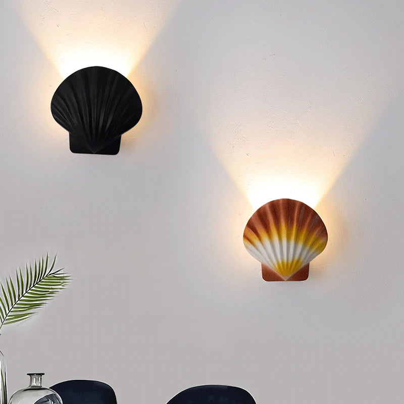 Waterproof shell LED outdoor wall light for living room, bedroom, hotel or hallway