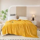 plaid à carreaux velours doux pour salon chambre