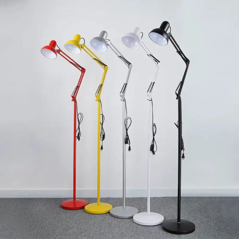 Enhanced mechanical grow floor lamp with long telescopic arm - vue 5 sur 13