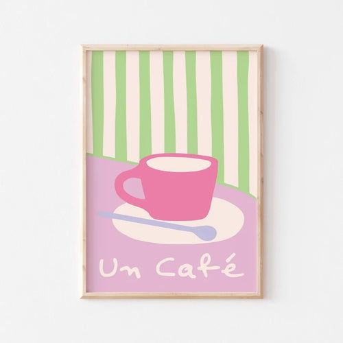 Artistic kitchen quote poster