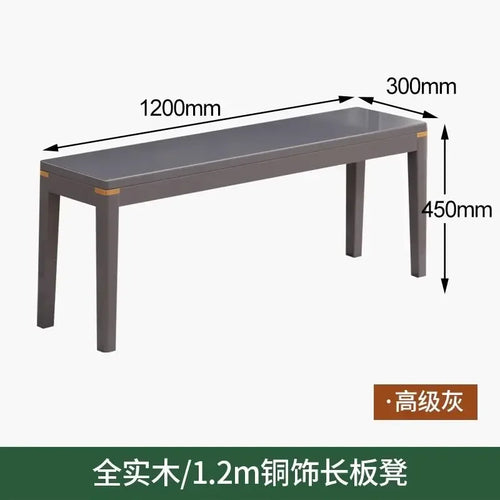 solid wood bench multifunctional furniture for everyday use - vue 15 sur 15