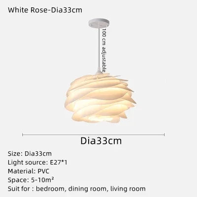 Creative Nordic chandelier for children's bedrooms and kitchens