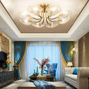 Modern copper chandeliers for elegant indoor lighting
