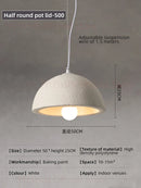 Nordic wabi sabi chandelier for interior decor and pendant lighting